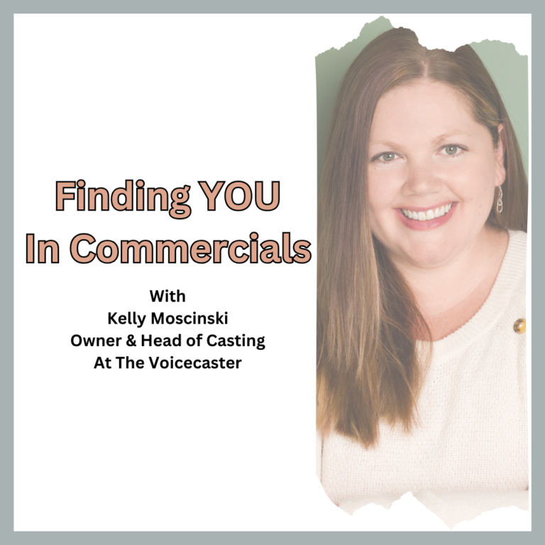 Image of Kelly Moscinski, Owner of Voicecaster - Finding YOU in Commercials Workshop