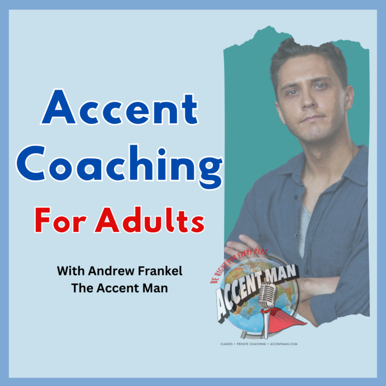 Logo for Andrew Frankel Accent Man